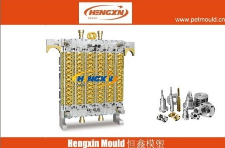 Pet Preform Mould With Hot Runner 4 96 Cavity