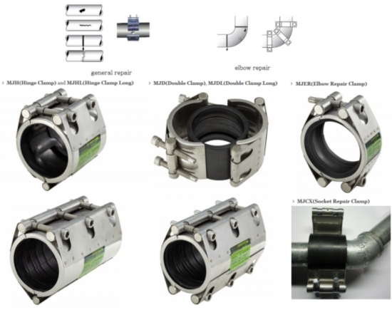 Pipe Repair Clamps For