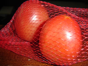 Plastic Mesh Bag Fruit