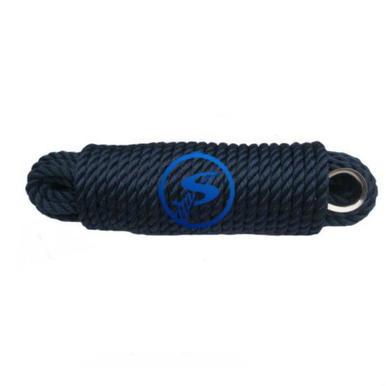 Polyester Rope Pet Mooring 3 Strand Mixed