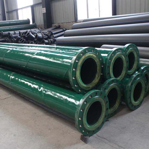 Polyurethane Lining Wear Resistance Steel Pipe