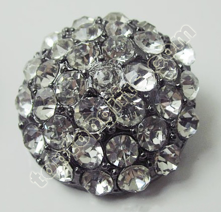 Popular Round Rhinestone Button