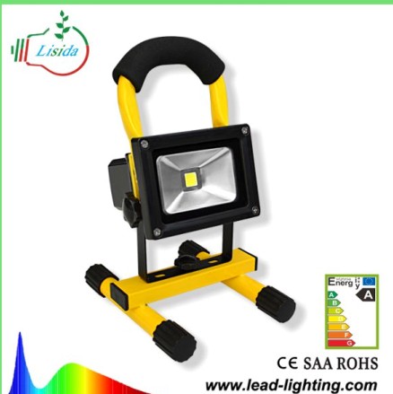 Portable Rechargeable Led Flood Light 10w