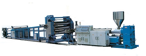 Pp Pe Pvc Abs Pet Plastic Extruding Sheet Production Line