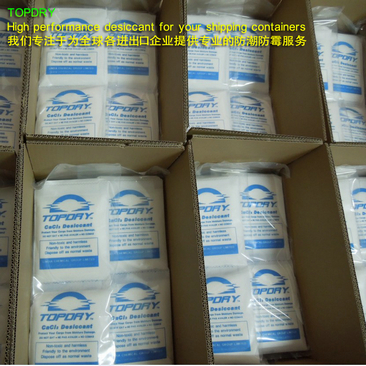 TOPDRY® DESICCANTS BAGS - Packaging directly from the Manufacturer