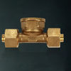 Professional Standard Brass Female Tee For Pex Al Pipe