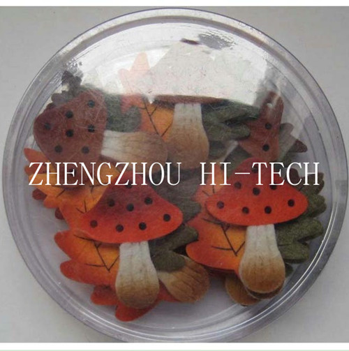 Promotion Gift Mushroom Design Felt Sticker