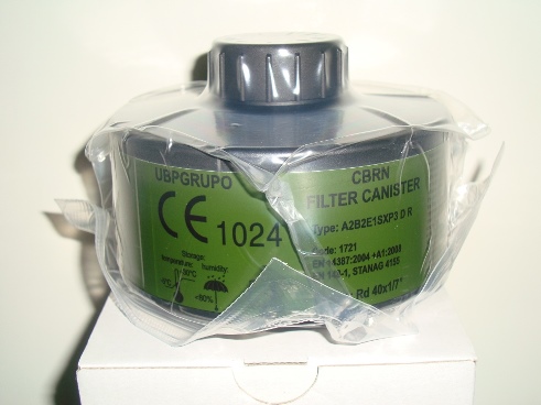 Provider Of Cbrn Gas Filter Canister To Stop Sarin