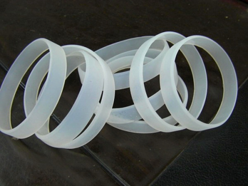 Pure Rubber Silicone Wristband 202mm 12mm 2mm