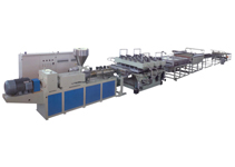 Pvc Foaming Building Templates Extrusion Line