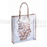 Pvc Gift Bag Handbag Tote Plastic Printed Promotional Market