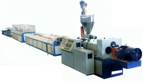 Pvc Wood Plastic Profile Extrusion Line