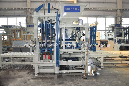 Qft 6 16 Concrete Block Making Machine Reduce Hollow Table