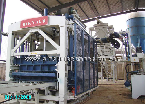 Qft 9 18 Concrete Block Making Machine Visualization Compact Controller