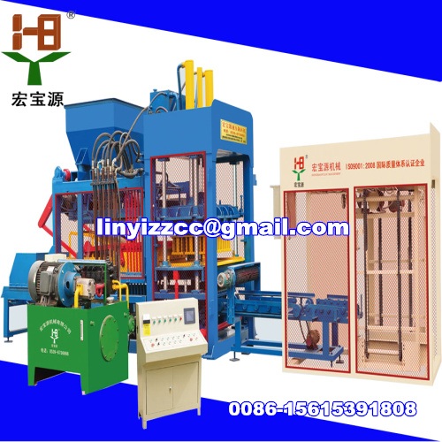 Qtj10 15 Hydraulic Full Automatic Brick Making Machine