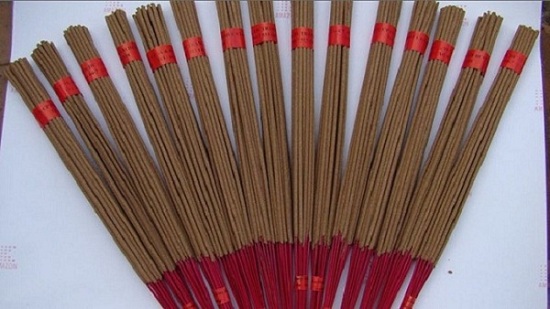 Raw Black Incense Sticks Origin Vietnam