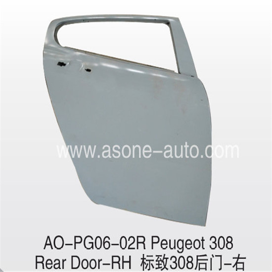 Rear Door For Peugeot 308 Auto Body Parts