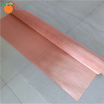 Red Copper Wire Mesh Pure