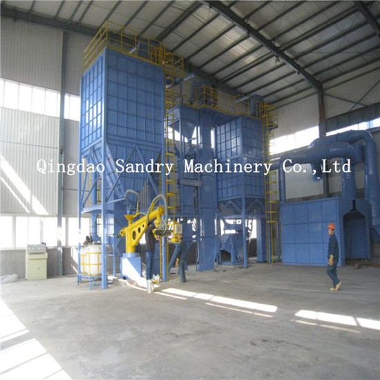 Resin Sand Reclamation And Molding Machine