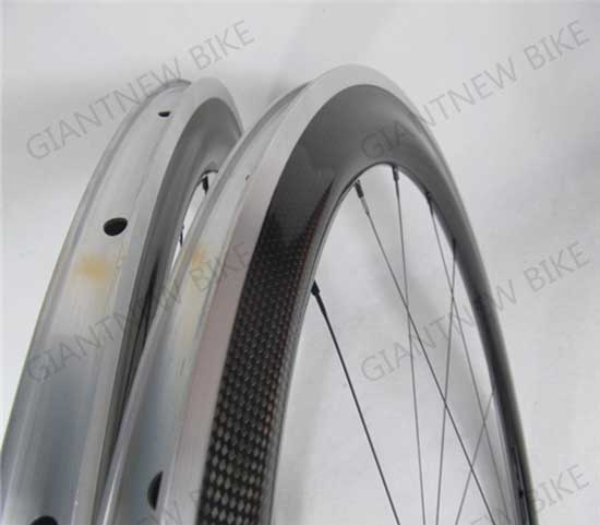 Road Carbon Alloy Wheels 60mm Clincher