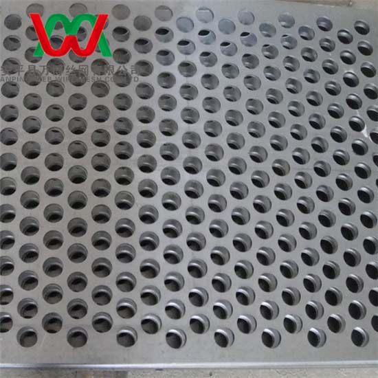 Round Holes Punched Perforated Metals