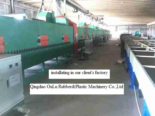 Rubber Foam Insulation Pipe Production Line