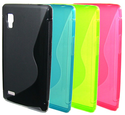 S Line Shape Tpu Case For Lg Optimus G Pro