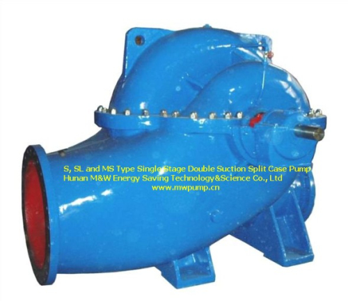 S Sl And Ms Type Single Stage Double Suction Split Case Pump