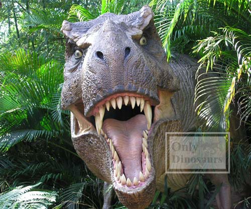 Scary Life Size Animatronic Dinosaur Model