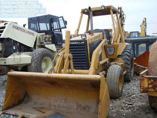 Second Hand Cat 436b Backhoe Loader