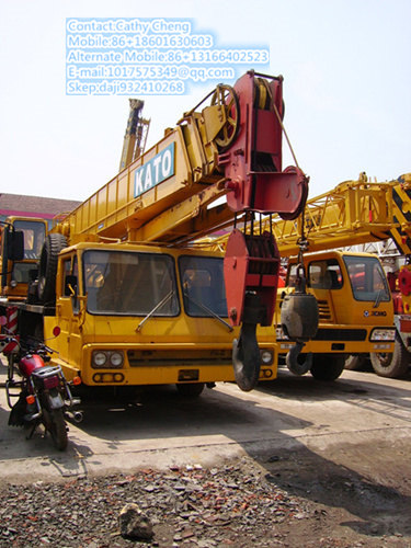 Second Hand Kato Nk400ev Crane