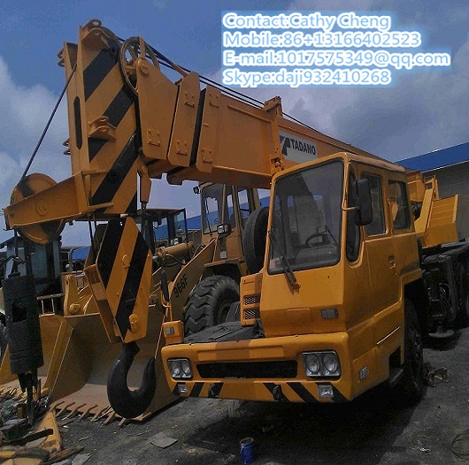 Second Hand Tadano Tl250e 3 Crane