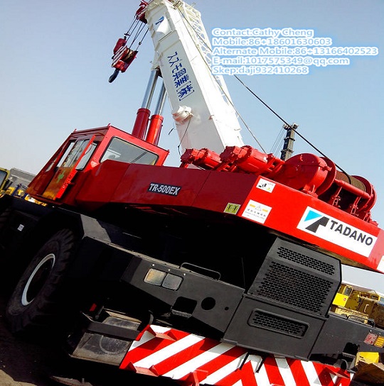 Second Hand Tadano Tr500ex Crane