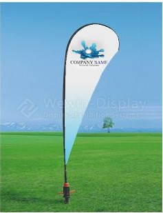 Sell Advertising Beach Flag Rotating