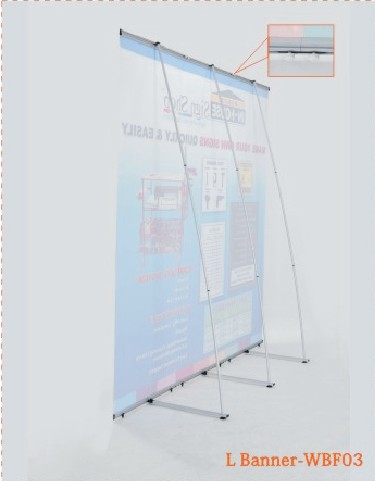 Sell Portable Folding L Banner Manufacturers Booth Exporters