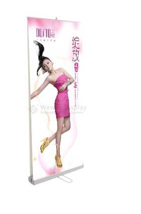 Sell Retractable Roll Up Banner Stand Exporters China Graphic