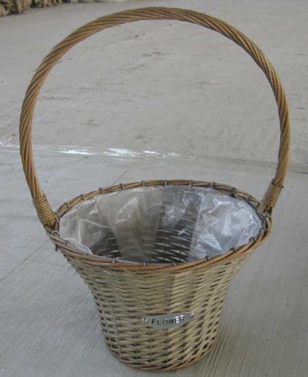 Sell Willow Basket Wicker Garden Vase Planter Decorations