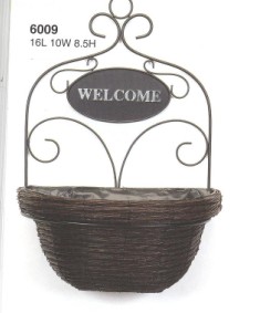 Sell Willow Basketry Wicker Flower Basket