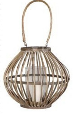 Selling Willow Flower Basket Wicker Garden Planter Pot Zinc Lanter