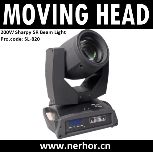 Sharpy 5r 200w Beam Moving Head Dj Entertainment Stagelight Sl 820