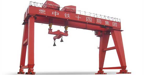 Shield Gantry Crane Is Specialized