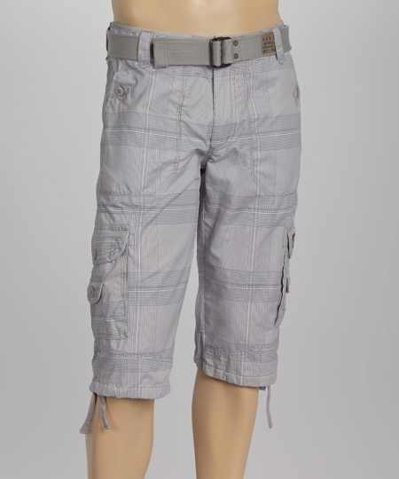 Short Belted Cargos For Mens