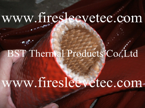 Silicone Fiberglass Protective Fire Armor Sleeve