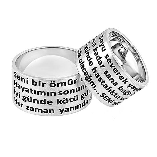 Silver Wedding Rings