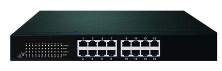 Single 10gb Fiber Optic Switch 1 Port Sfp Slot 100base Fx 16port 10 Tx