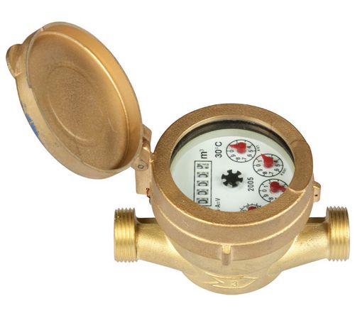 Single Jet Wet Type Water Meter