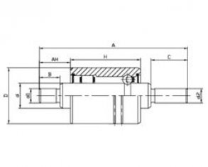 Single Row Ball And Roller Water Pump Bearings