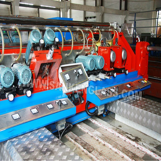 Skde 2520b 20 Motors Straight Line Glass Double Edging Machine