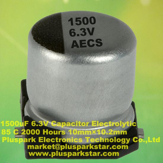 Smd Electrolytic Capacitor 1500uf 6 3v