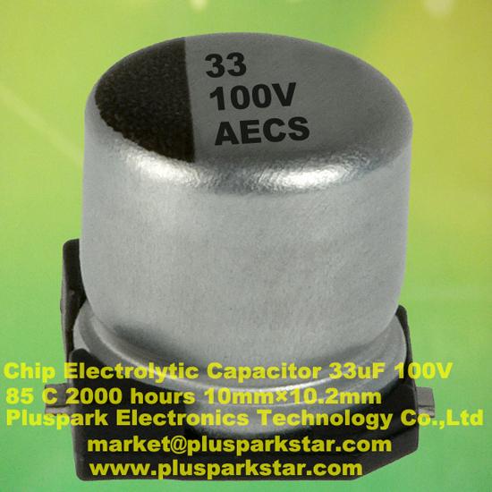 Smd Electrolytic Capacitor 33uf 100v